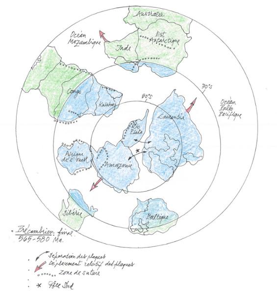 Le méga cordon de Zarga, témoin d'une période glaciaire